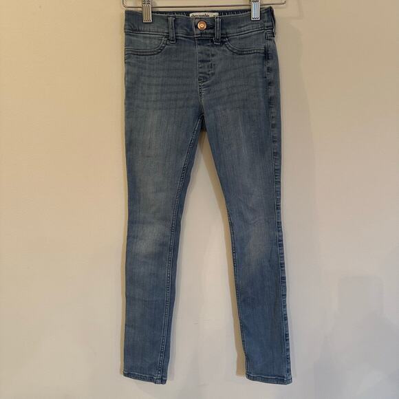 Abercrombie Kids Pull On Jean Leggings sz 9/10 Slim - Picture 2 of 9